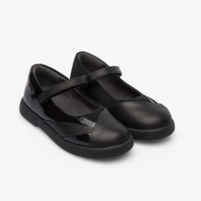 Camper Twins Ballerinas Black - Kids Singapore TDTNAP-222